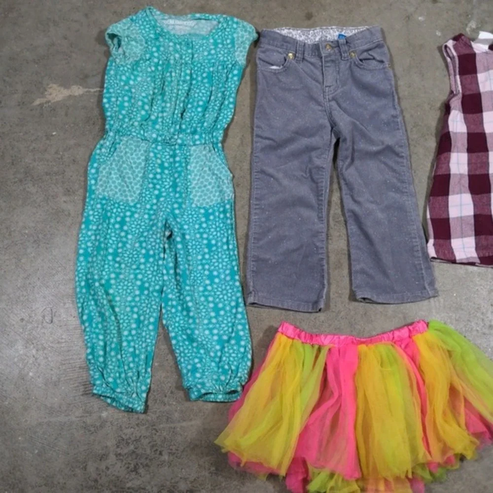 Disney OshKosh Childrens Place Girls Clothing Lot‎ Size 4T Y2K Style Mixed 5pc